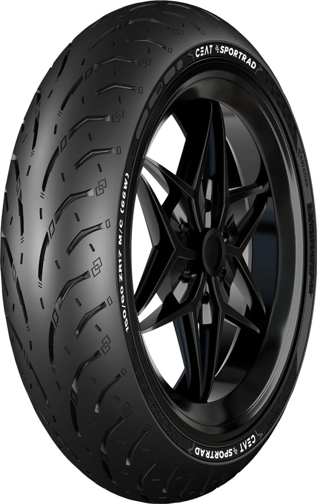 CEAT SPORT RAD Front 110/70-ZR17 (Steel Radial)
