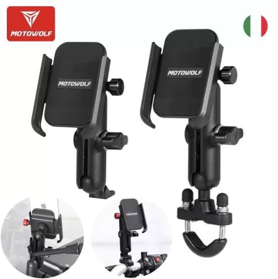 Motowolf Phone Holder with Charger