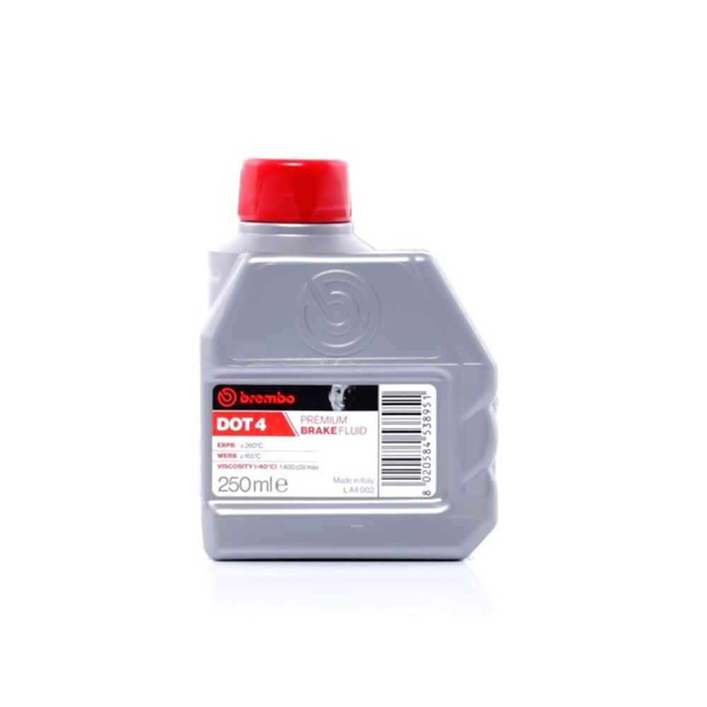 Brembo Brake Fluid Dot 4 LA4002 250ML (Toyota, Nissan, Honda, Mitsubishi)