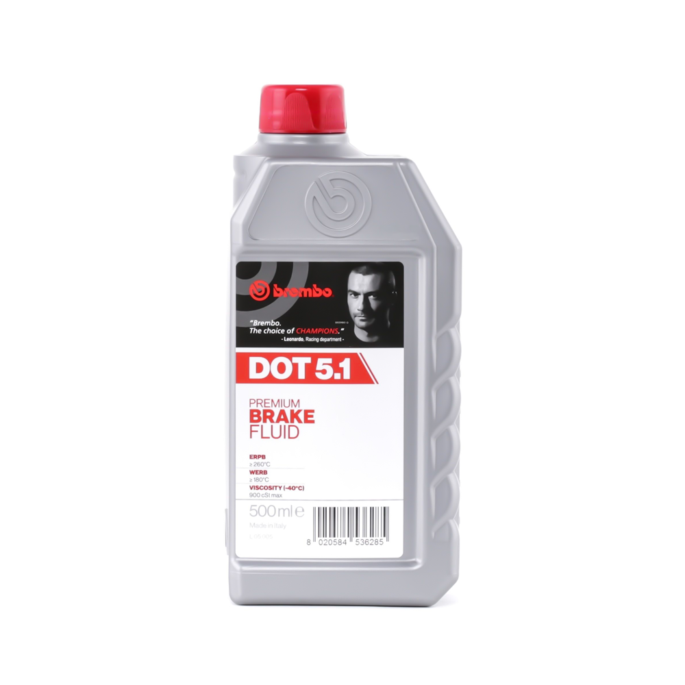 L05010 Brembo Brake Fluid Dot 5.1 L05005 500ML (Toyota, Nissan, Honda, Mitsub ...