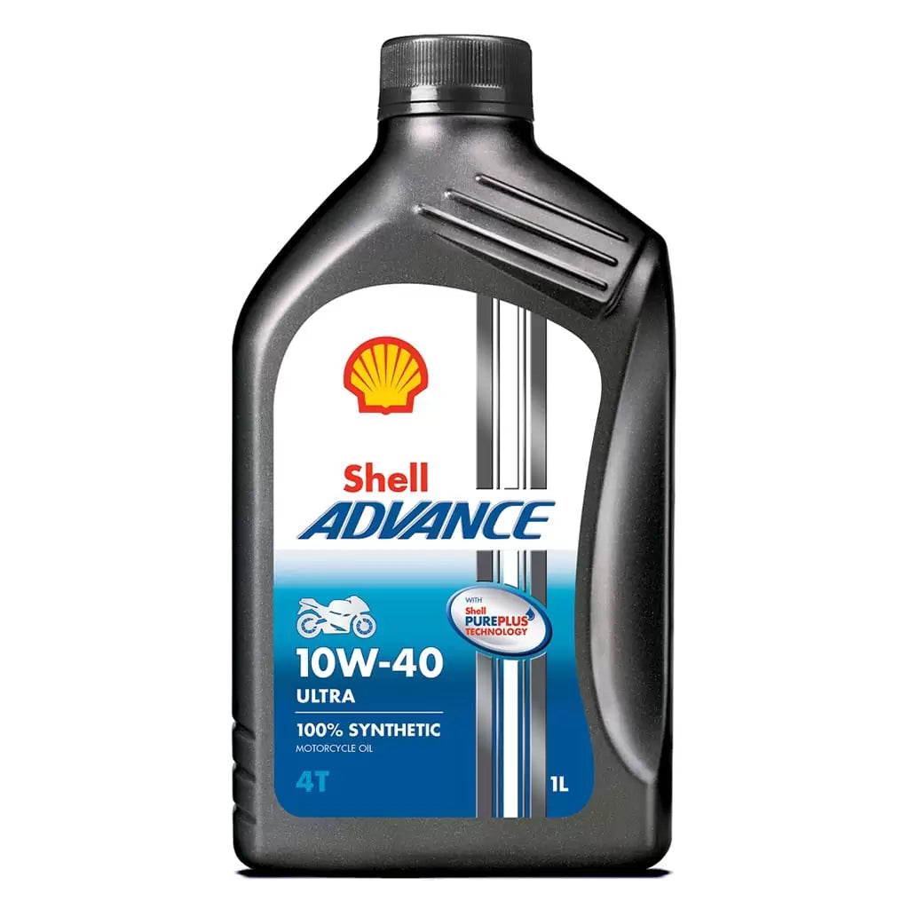 Shell Advance Ultra 10W-40 100% Synthetic Engine Oil 1L – MotoJP BD